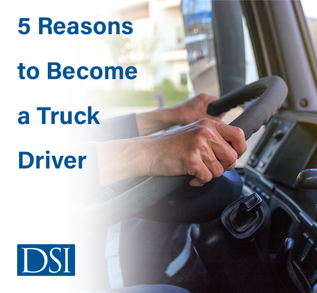 5 reasons to become a truck driver