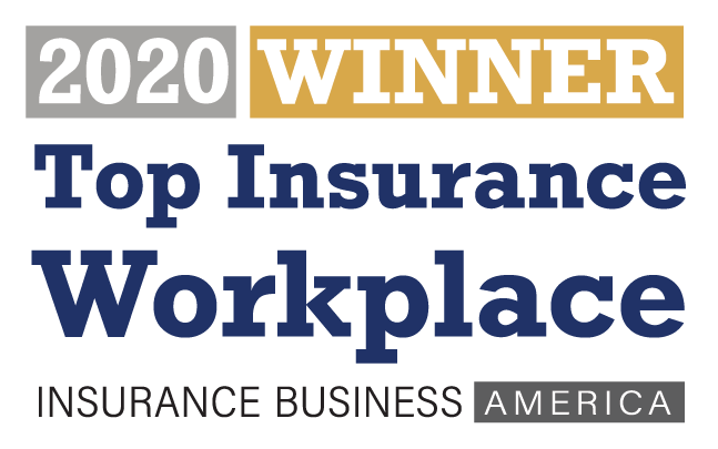 top insurance workplace badge