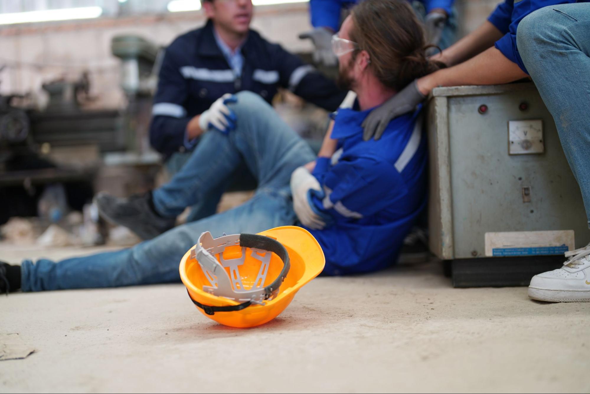 injured warehouse worker